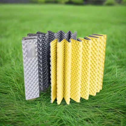 Matelas Camping - PortableCampingMat™ - Jaune - Mon Univers Camping