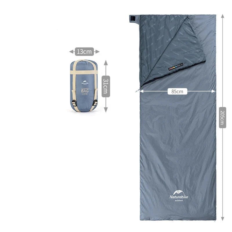 Sac de couchage - CampingSleepingBag™ - Bleu - Mon Univers Camping