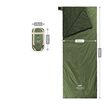 Sac de couchage - CampingSleepingBag™ - Vert - Mon Univers Camping
