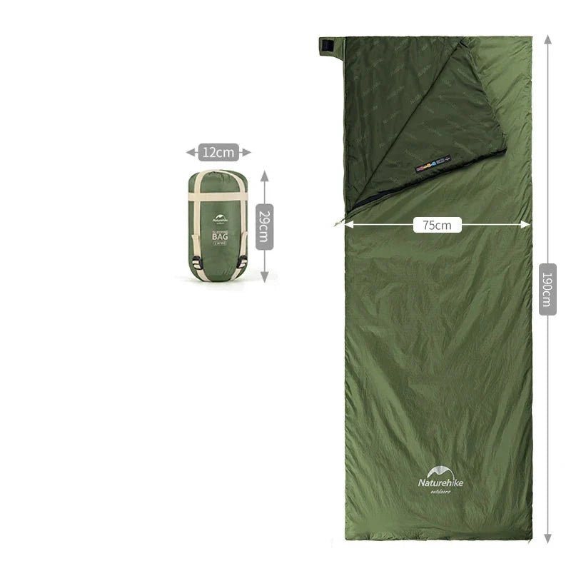 Sac de couchage - CampingSleepingBag™ - Vert - Mon Univers Camping