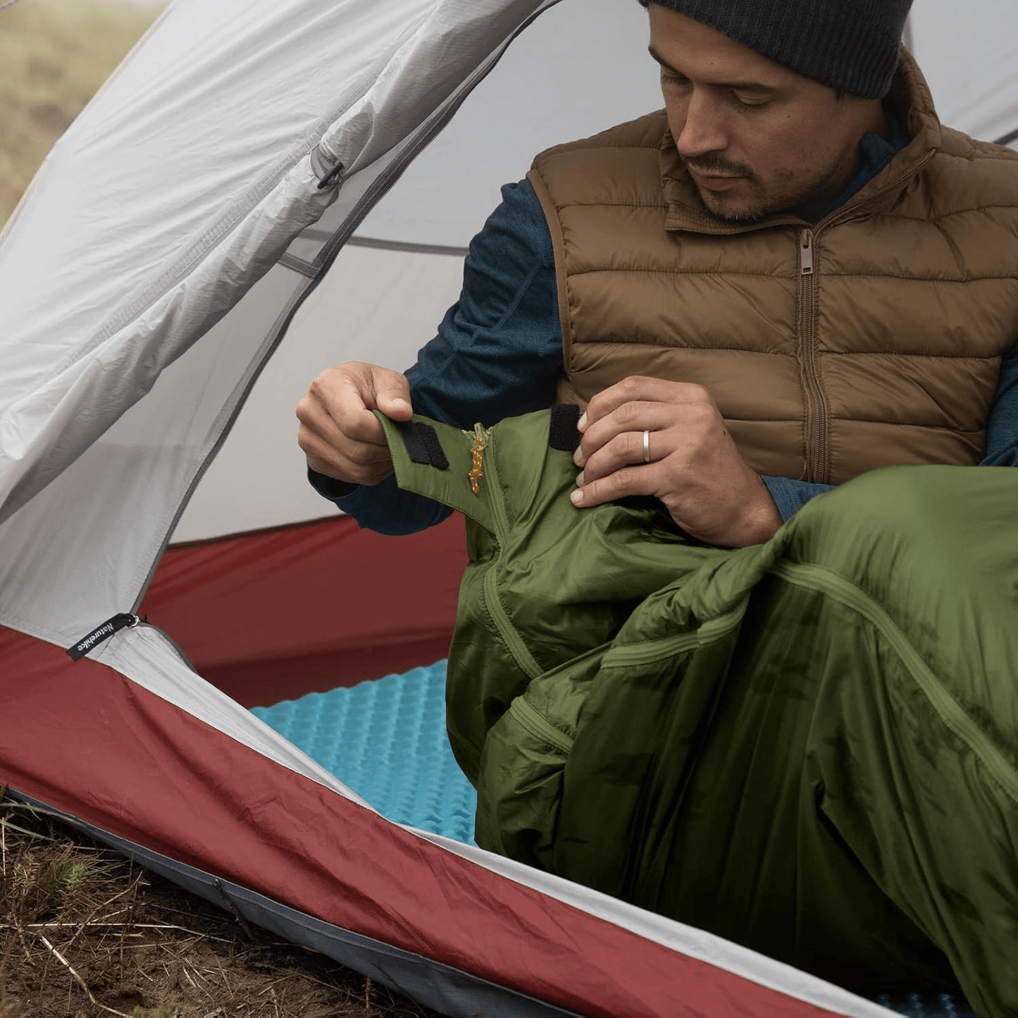 Sac de couchage - CampingSleepingBag™ - Vert - Mon Univers Camping