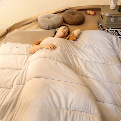 Sac de couchage - HikingSleepingbag™ - Marron Clair - Mon Univers Camping