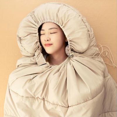 Sac de couchage - HikingSleepingbag™ - Marron Clair - Mon Univers Camping