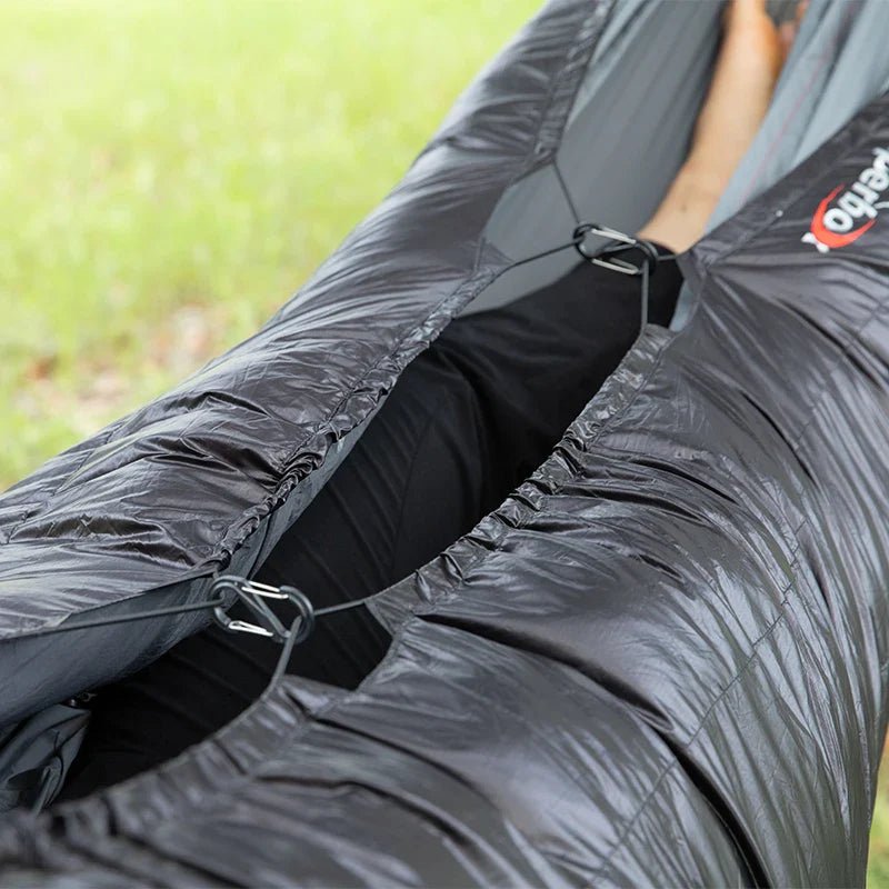 Sac de Couchage - HybridSleepingBag™ - Noir - Mon Univers Camping