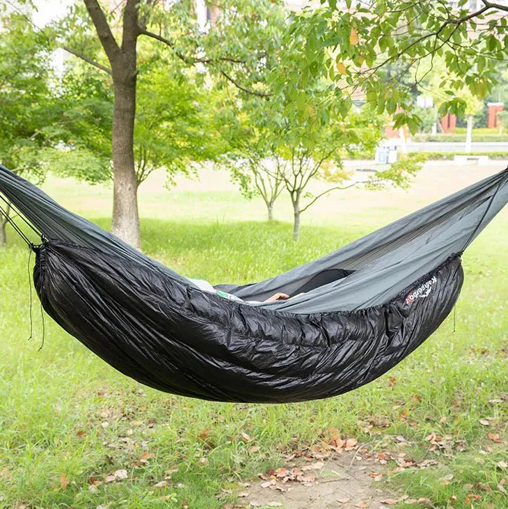 Sac de Couchage - HybridSleepingBag™ - Noir - Mon Univers Camping