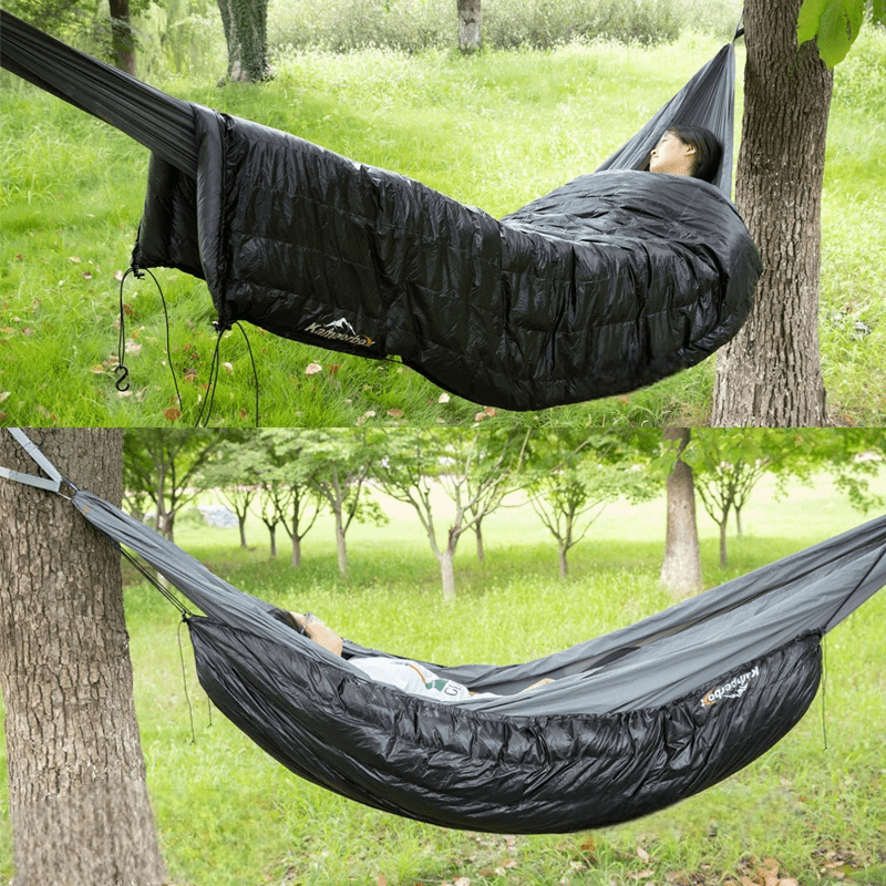 Sac de Couchage - HybridSleepingBag™ - Noir - Mon Univers Camping