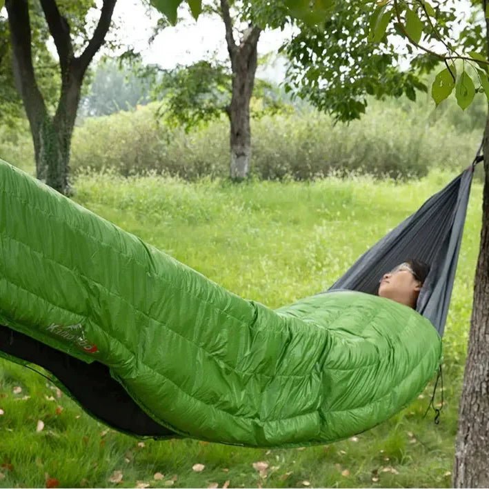 Sac de Couchage - HybridSleepingBag™ - Vert - Mon Univers Camping