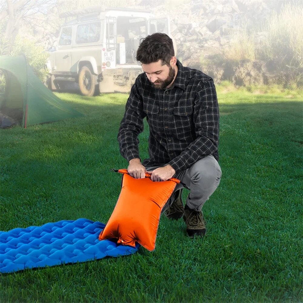 Sac de Couchage - SleepingInflatableBag™ - Orange - Mon Univers Camping