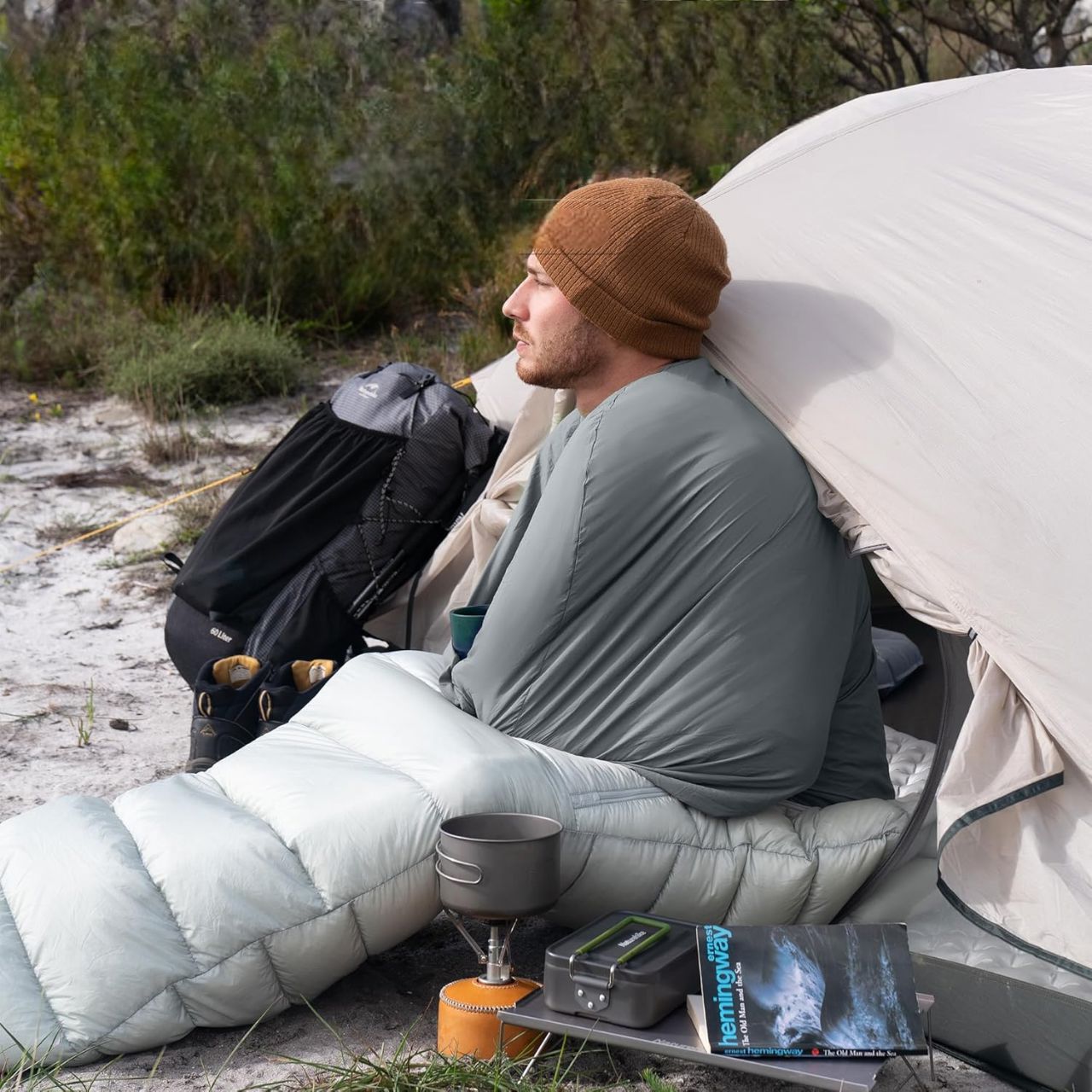 Sac de couchage - ThermalSleepingBag™ - Gris - Mon Univers Camping