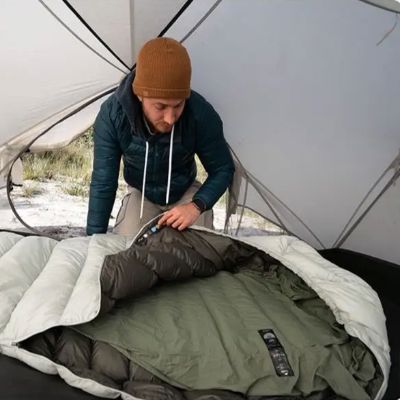 Sac de couchage - ThermalSleepingBag™ - Vert - Mon Univers Camping
